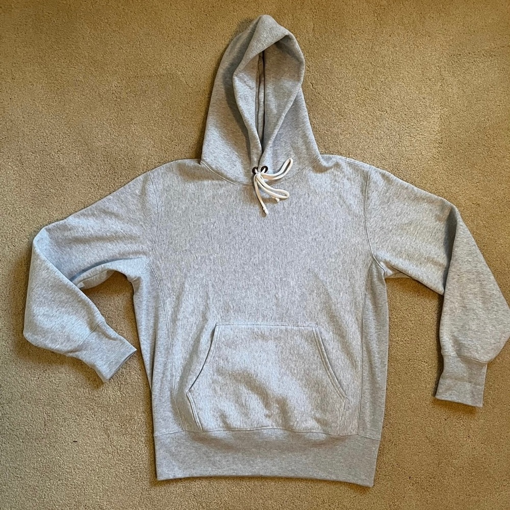 Champion Premium Reverse Weave Hoodie Oxford Grey